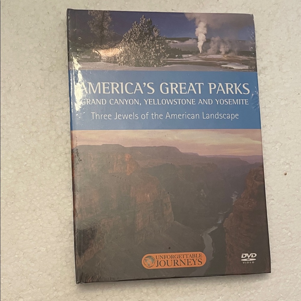 America's Great Parks DVD & book unforgettable journeys brand new
